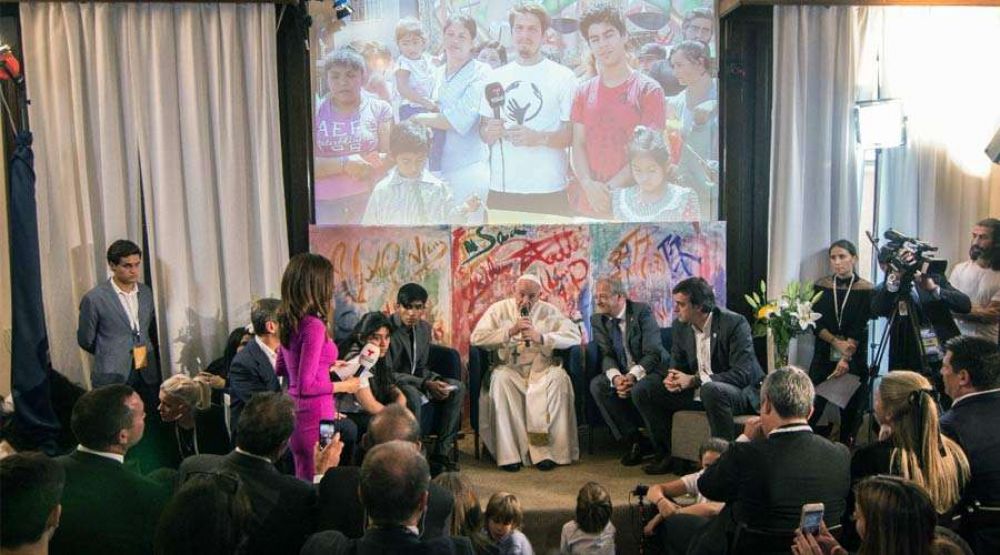 El Papa a nios vctimas del terremoto en Mxico: Miren siempre adelante