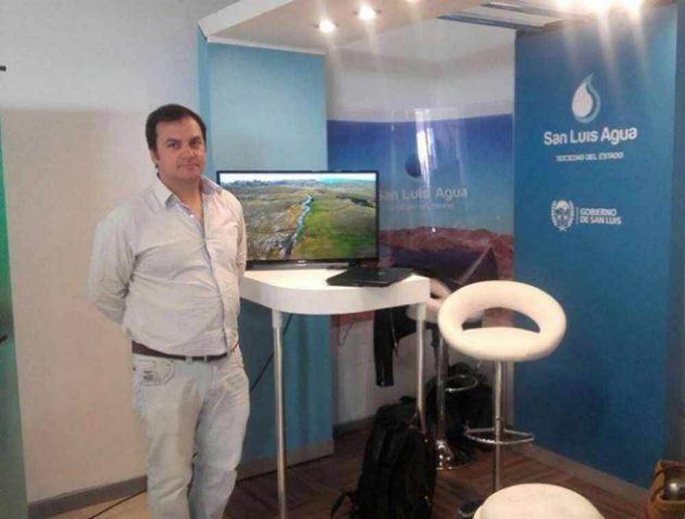 San Luis Agua presentar el modelo hdrico provincial en la Exposicin Internacional Agua y Desarrollo