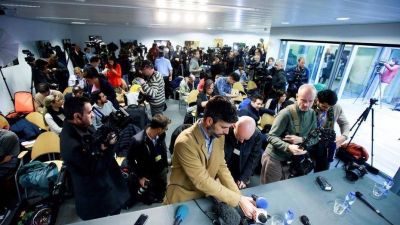 Expectativa en Catalu�a: Carles Puigdemont habla en Bruselas