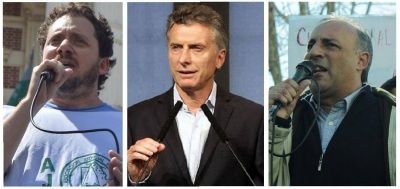 Los gremios responden a Macri: 