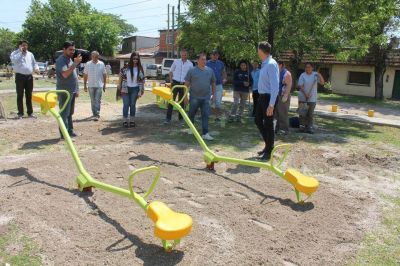 Qued� como nueva la Plaza Cabrera de San Jos� Oeste