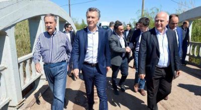 Macri lanz� una obra clave para evitar inundaciones en C�rdoba y Santa Fe