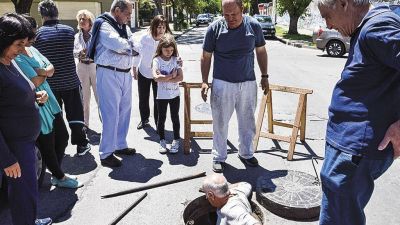 Vecinos de Barrio Norte reclaman por obras hidr�ulicas