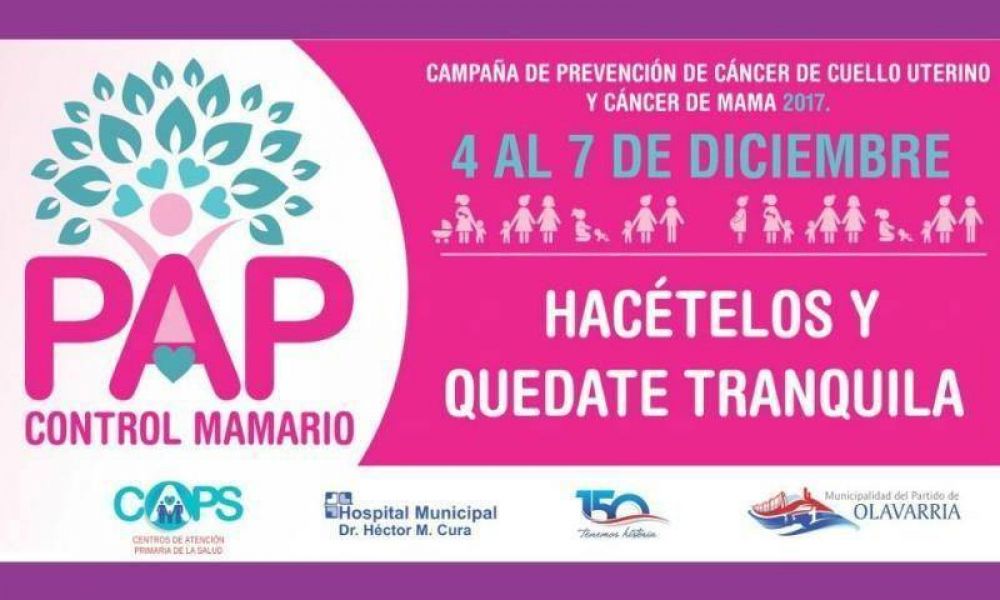 Campa�a de prevenci�n del c�ncer de cuello de �tero y mama