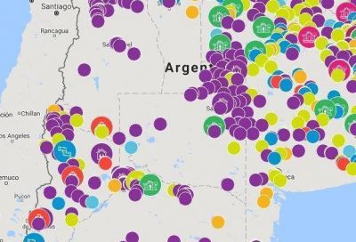Naci�n divulg� un �mapa� con las �obras� que hace en La Pampa