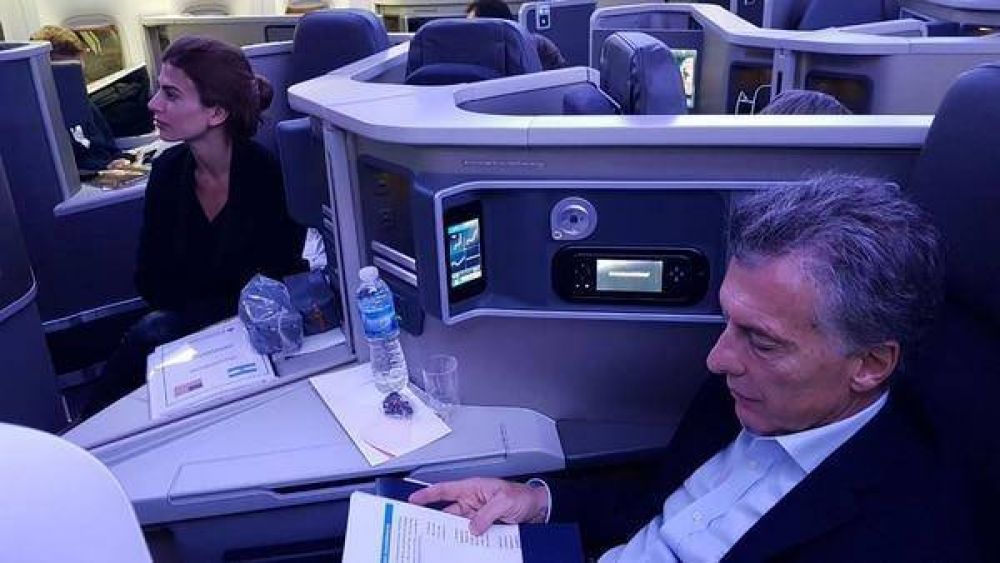 Mauricio Macri llega a New York y rinde tributo a los cinco argentinos muertos en un acto terrorista