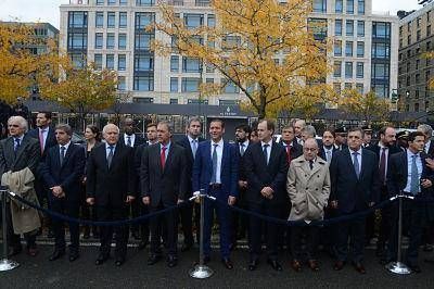 Bordet en Nueva York: �Al dolor tenemos que responder con un mayor compromiso por la paz� 
