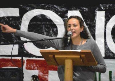 Nadia Burgos cuestion� a los diputados que 
