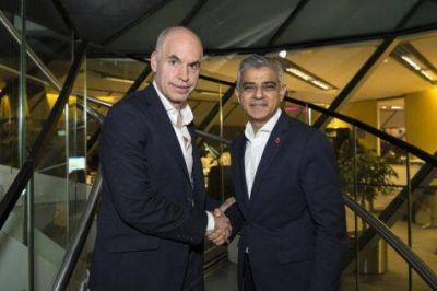 Larreta se reuni� con el alcalde de Londres