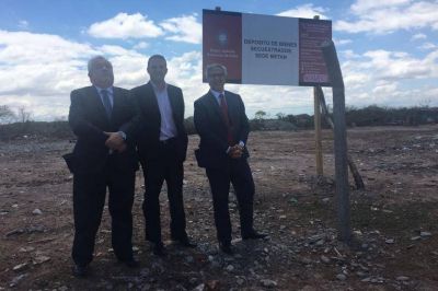 El Intendente de Met�n se reuni� con Catalano y Vittar