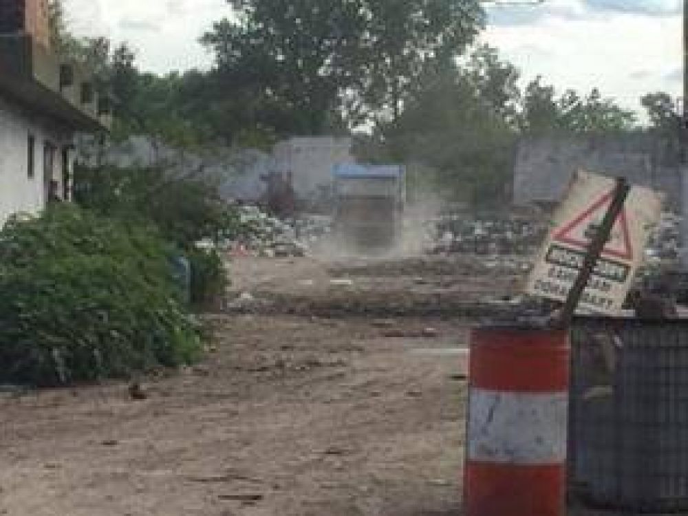 Denuncian el crecimiento de un basural a cielo abierto