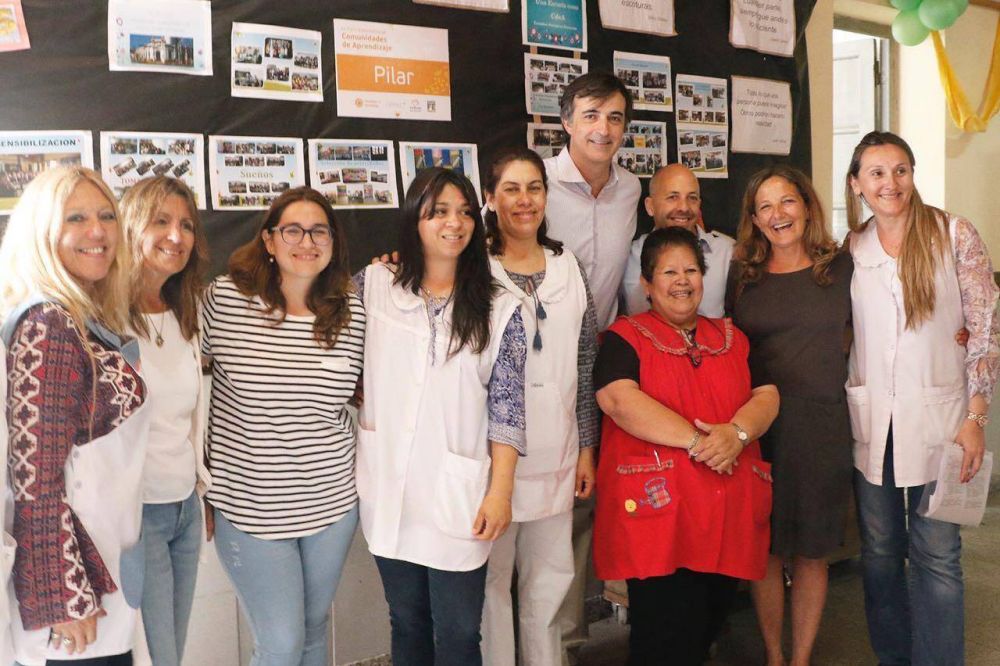 Ducot� y Bullrich recorrieron las obras de la primera guarder�a para empleados municipales