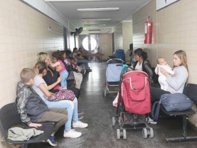 Controlan a ni�os de riesgo