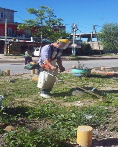 Los operativos de limpieza llegaron a Santa Catalina