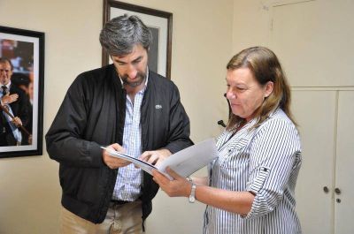 Giano destac� la inversi�n oficial de m�s de 100 millones de pesos en obras viales en el departamento Concordia 