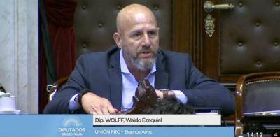 Waldo Wolff: �No le voy a permitir a Leopoldo Moreau que extranjerice al jud�o como se hizo en los peores momentos de la historia�
