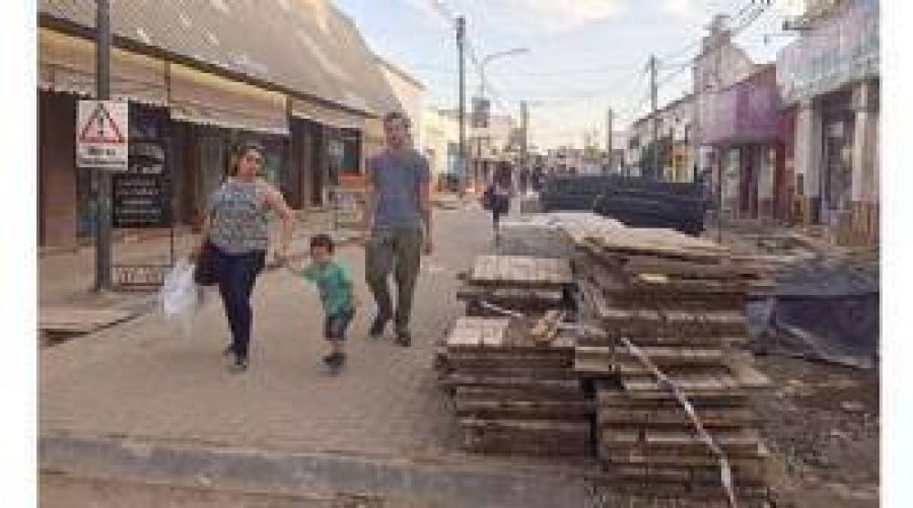 �A fin de mes va a estar inaugurado el primer tramo de la peatonal�