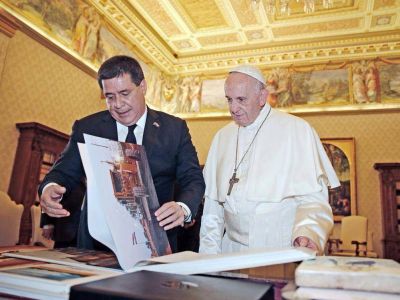 Cartes fue recibido por el Papa Francisco por cuarta vez