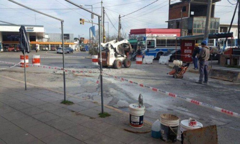 Comerciantes �preocupados� por la demora en la obra de la nueva semipeatonal
