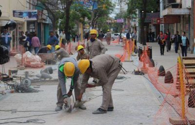 Preve�n finalizar los trabajos en el microcentro para el mes de marzo aproximadamente