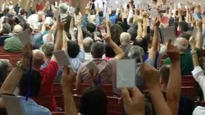 Sindicalistas del mundo al Vaticano, con un gui�o a Argentina