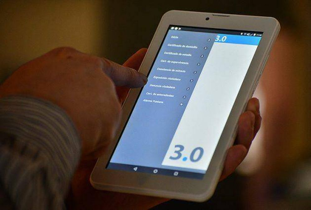 La Provincia lanz� la aplicaci�n de la Comisar�a Virtual