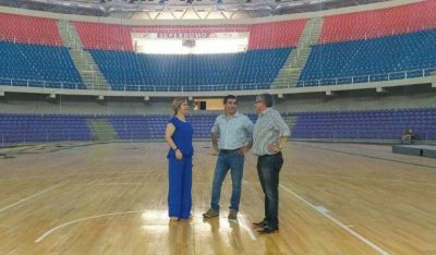 Avanzan los trabajos de acondicionamiento del Superdomo