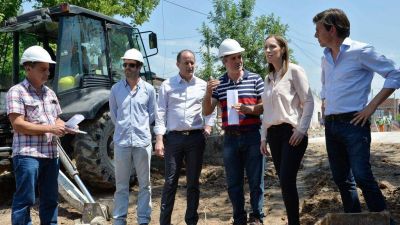 Vidal recorri� obras en Lomas de Zamora y cosech� elogios de Insaurralde