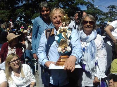 Miles peregrinaron a la Virgen de los Treinta y Tres, Patrona de Uruguay [FOTOS]