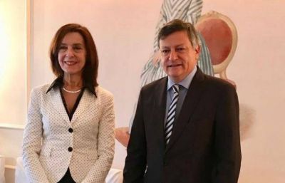 Peppo fue recibido por la c�nsul argentina en Bonn