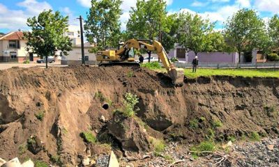 Comenzaron los trabajos en el puente de la calle Hornos