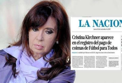La respuesta de Cristina Kirchner a la tapa del diario La Naci�n