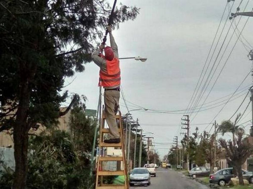 Se extienden los trabajos de servicios p�blicos en El Talar