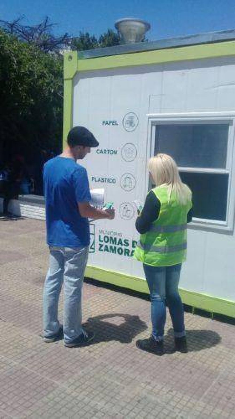 La Grigera dispone de un Punto Verde para el reciclaje