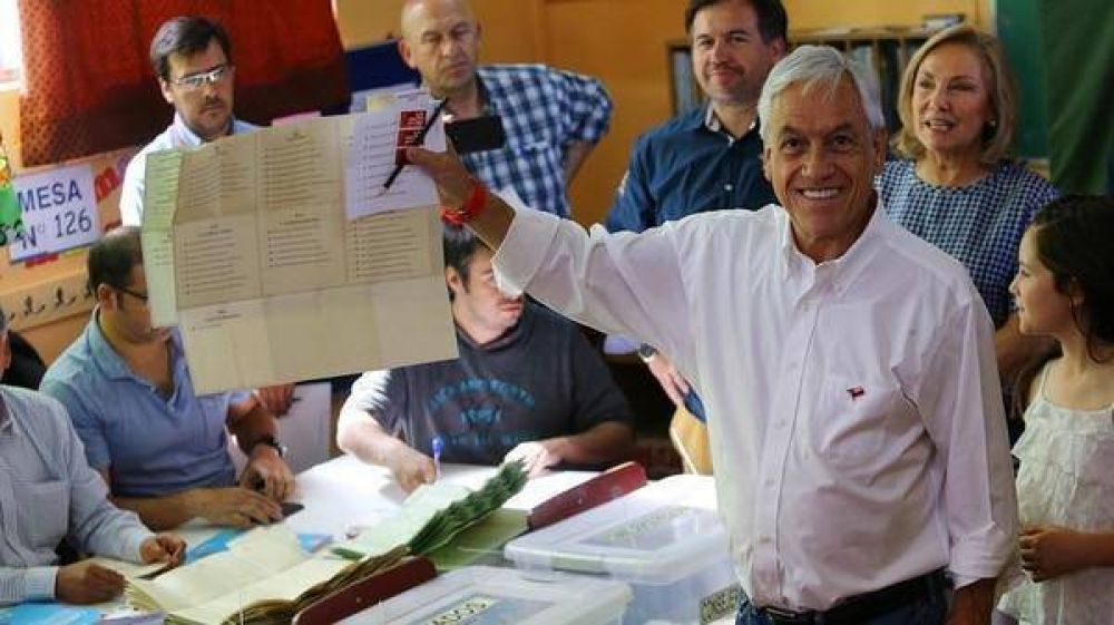 Elecciones en Chile: Sebastin Piera se impuso con amplia diferencia, pero ir a segunda vuelta con Alejandro Guillier
