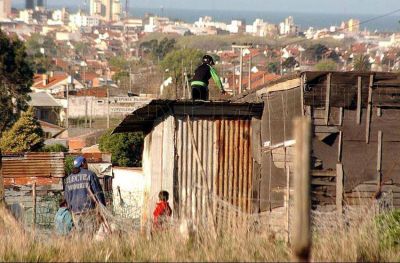 Desempleo y d�ficit habitacional, los s�ntomas de la pobreza