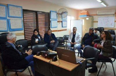 Intensa actividad del Ministro Mart�nez en Termas