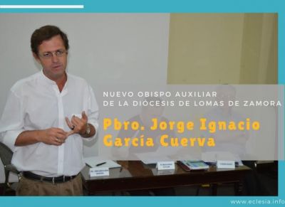Padre Garc�a Cuerva, nuevo Obispo Auxiliar de Lomas: 