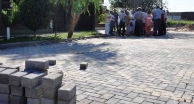 Inauguran pavimento articulado en el suroeste de Santa Fe