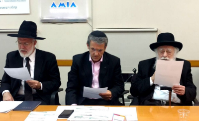Los rabinos tambi�n se suman al ruego a Dios