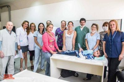 Contin�a el programa provincial �La Salud va a la escuela� en La Matera