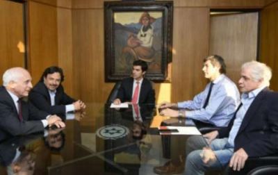 Cumbre en el Grand Bourg: Urtubey recibi� a S�enz con una agenda de trabajo