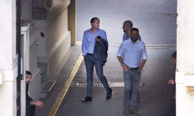 Insaurralde se reuni� con Mosca y los intendentes avanzan en la Legislatura