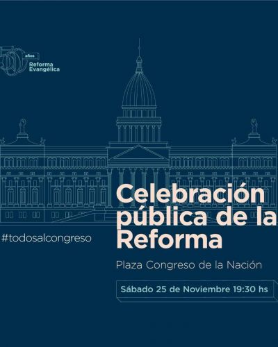 Este s�bado marcha y celebraci�n p�blica por los 500 a�os de la reforma en Plaza de los Dos Congresos