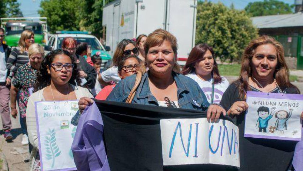 Caminata contra la violencia de g�nero
