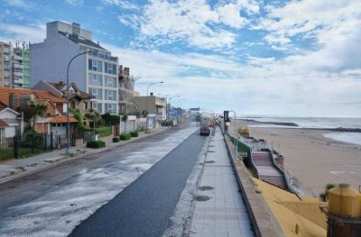 Las obras de asfalto en la costa terminar�n a mediados de diciembre