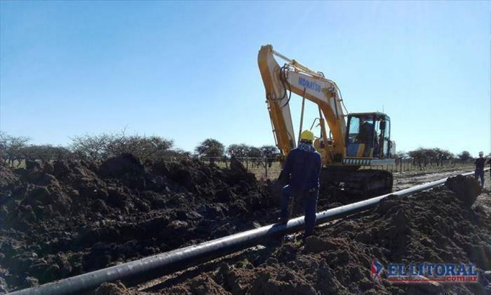 Colombi inaugura mltiples obras en Curuz, Esquina y Pueblo Libertador