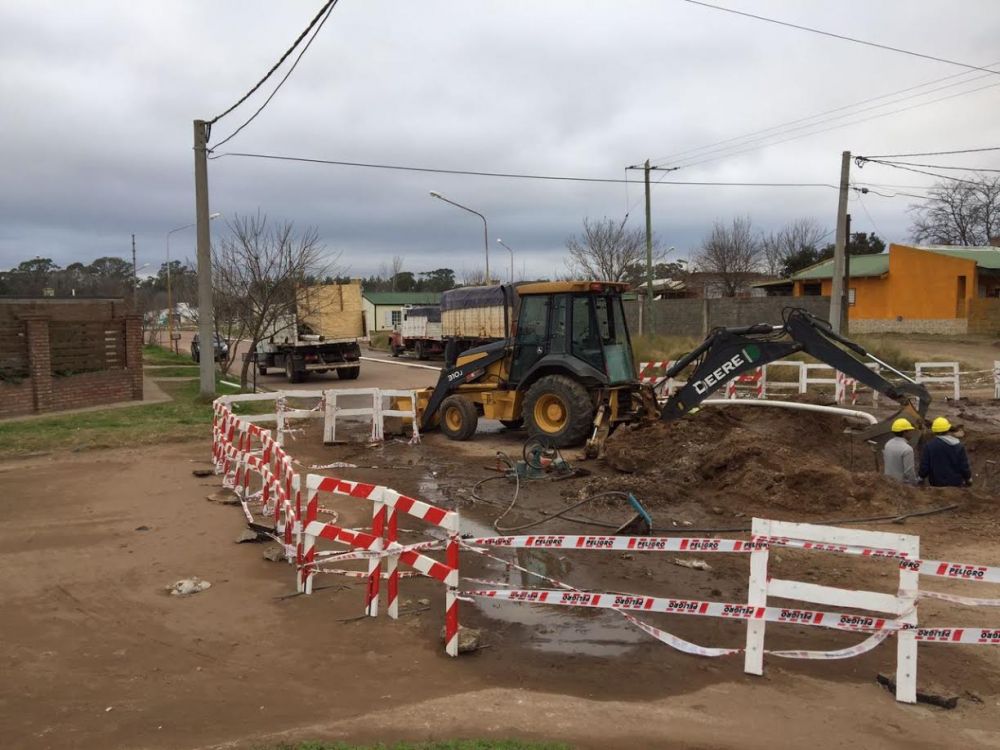 La Corpico repara sistema de cloacas