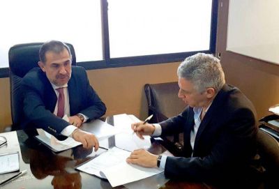 SE FIRM� CONTRATO PARA EL INICIO DE OBRAS EN EL BARRIO CARLOS ALVARADO DE LOZANO	