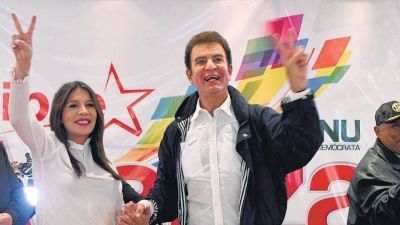 Nasralla lidera la elecci�n en Honduras